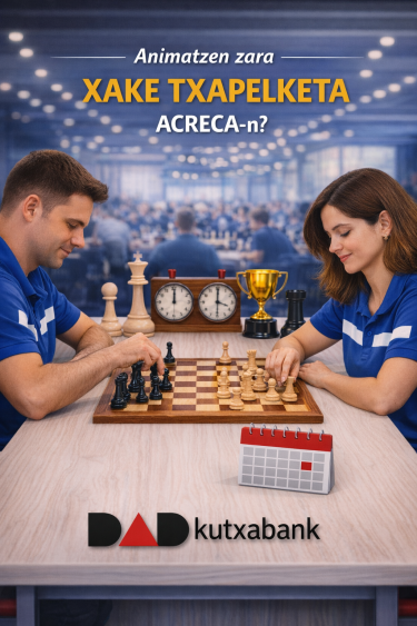 ACRECA-n xake txapelketa batean parte hartzera animatzen zara?