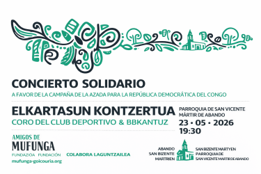 BBKantuz koruaren kontzertu solidarioa Bilbon 23/05/2026