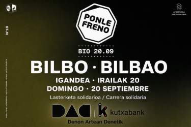 ATLETISMO: Carrera Ponle Freno Bilbao 20/09/2026