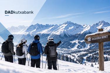⛷️ Viaje de Esquí DAD Kutxabank 2027 | Baqueira Beret 20 al 23/02/2027